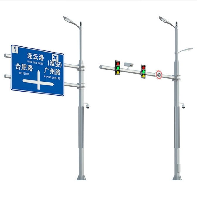 交通指示标牌杆05